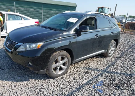 2010 Lexus Rx 350 из США, поврежденный, VIN 2T2BK1BA8AC004573